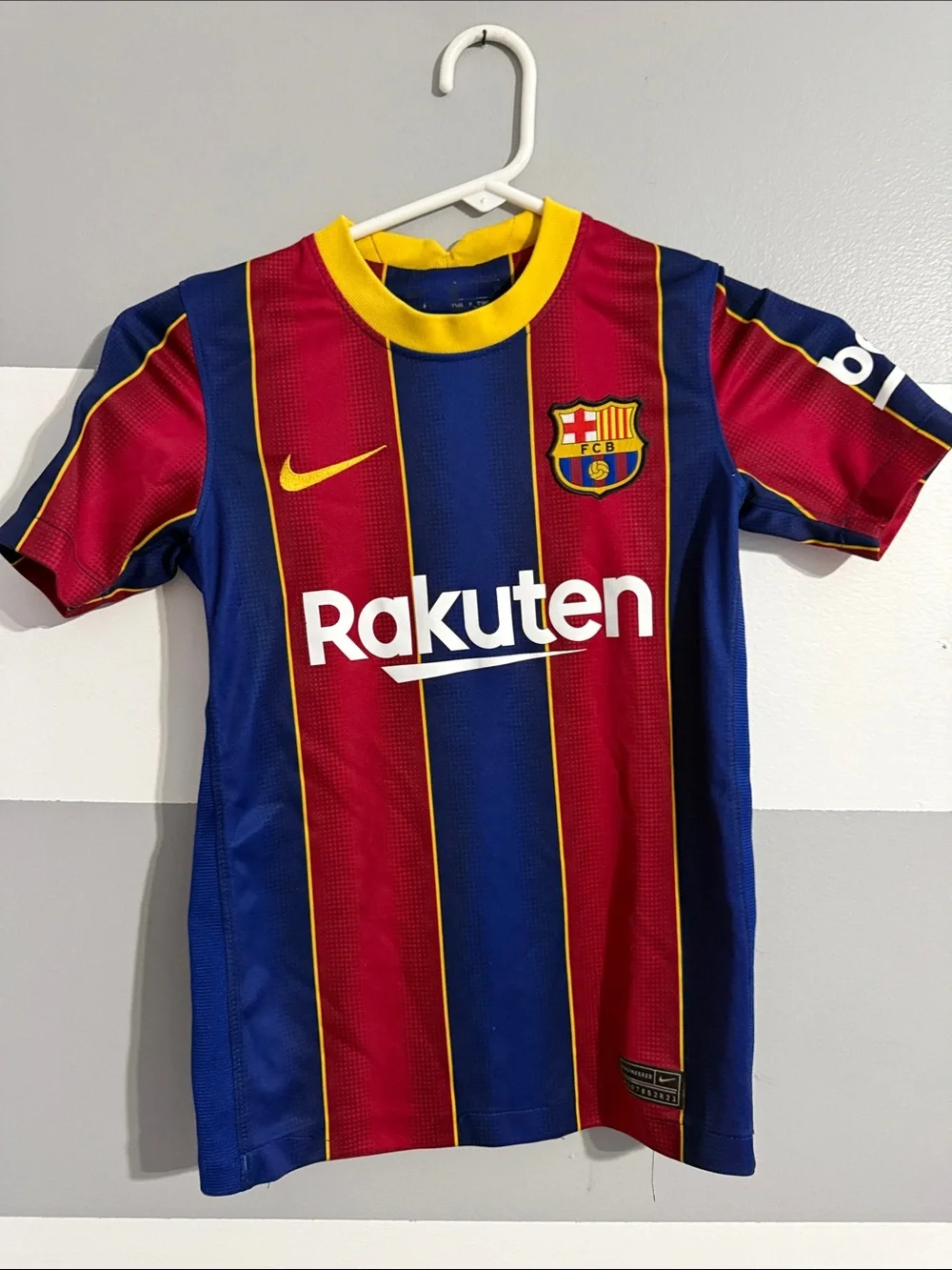 Nike FC Barcelona Kids Jersey in Blue, Red & Yellow